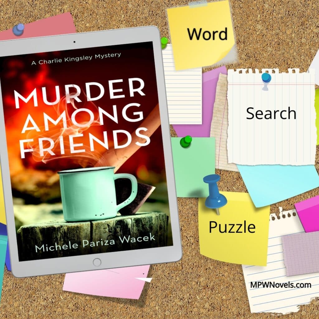 Murder Among Friends Word Search