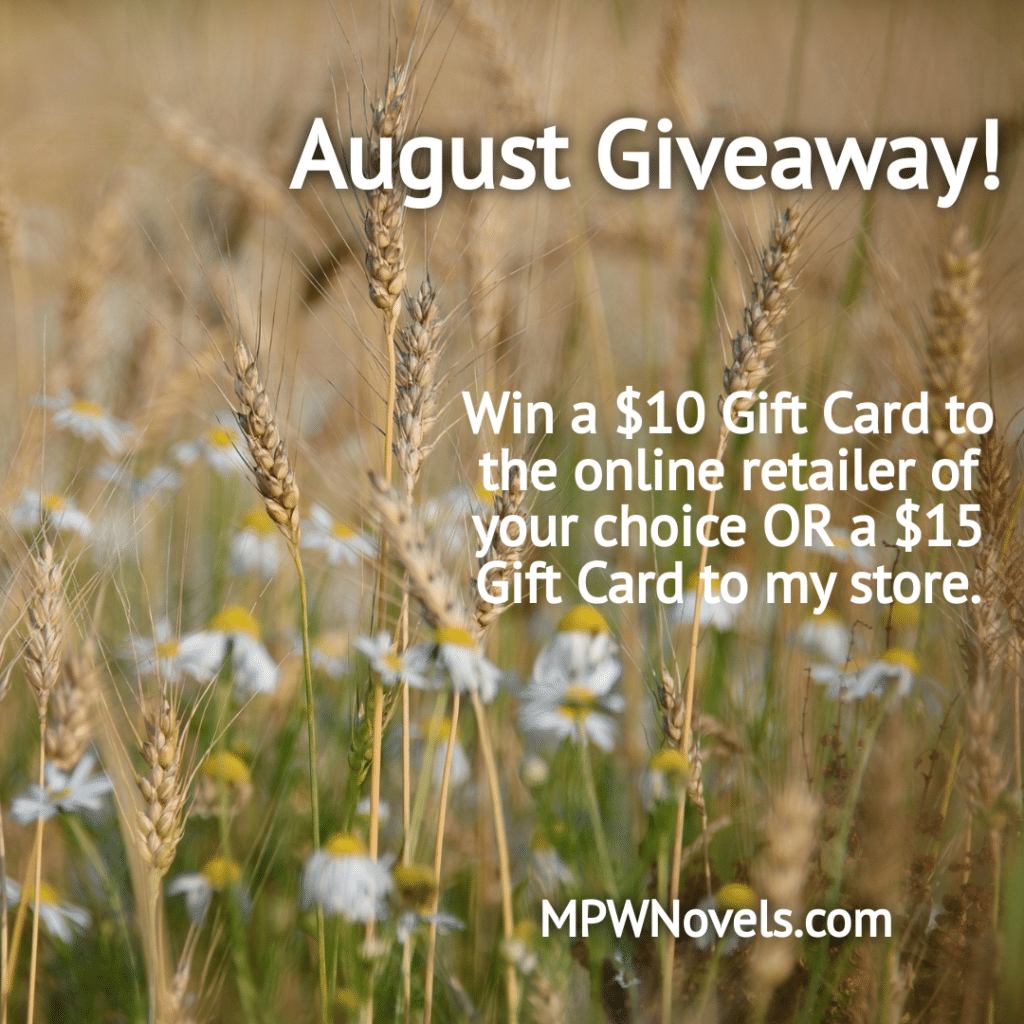 August Monthly Giveaway